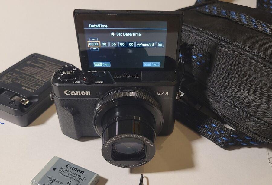 Canon PowerShot G7X Mark II - Excellent Condition, With Accessories