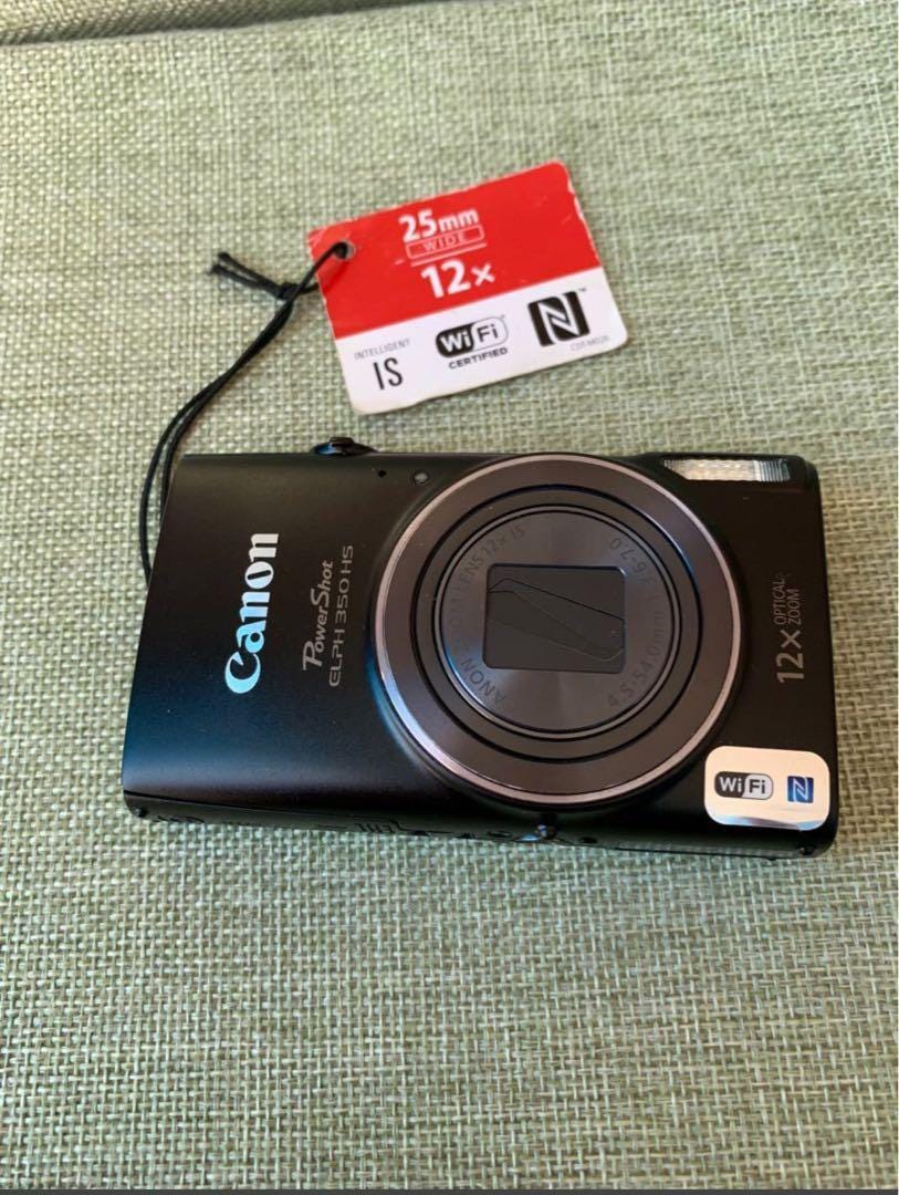 Canon PowerShot Elph 350 Digital Camera with 12x Zoom