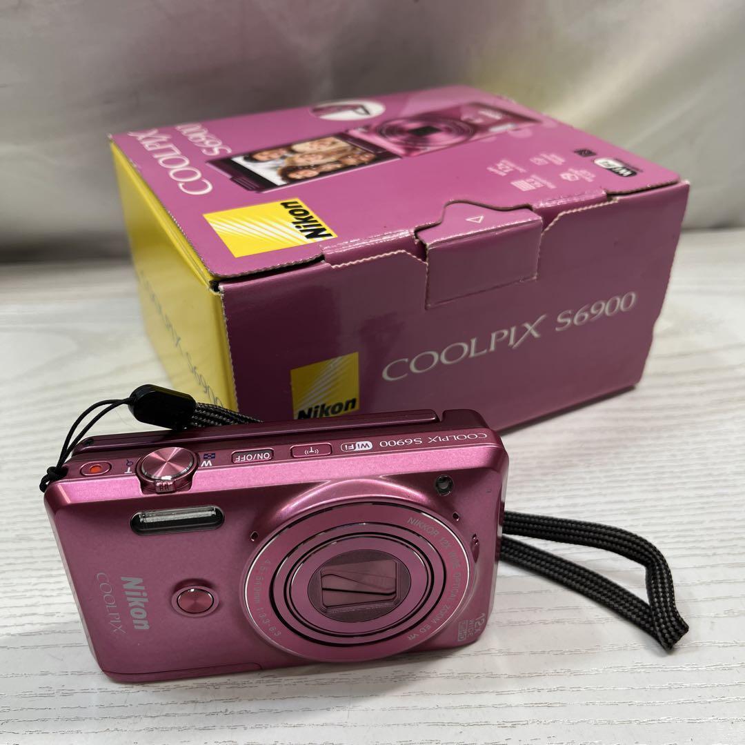 Nikon Coolpix S6900 Bright Pink - 12x Zoom Camera